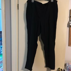 Zac & Rachel 2x black thick dress slacks